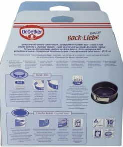 Dr. Oetker Springform Mit Emaille-Servierboden Back-Liebe 18 Cm -Emil-Henry-Laden PACK 1104 3