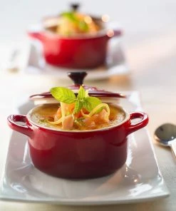 Le Creuset Mini Cocotte In Shell Pink -Emil-Henry-Laden Poterie 12 l 1