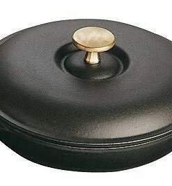 Staub Auflaufform Aus Gusseisen Mit Deckel, Rund
