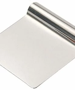 De Buyer Teigschaber Gerade Aus Edelstahl, Steif