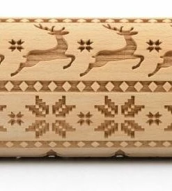 Folkroll Teigrolle Skandinavien Weihnacht