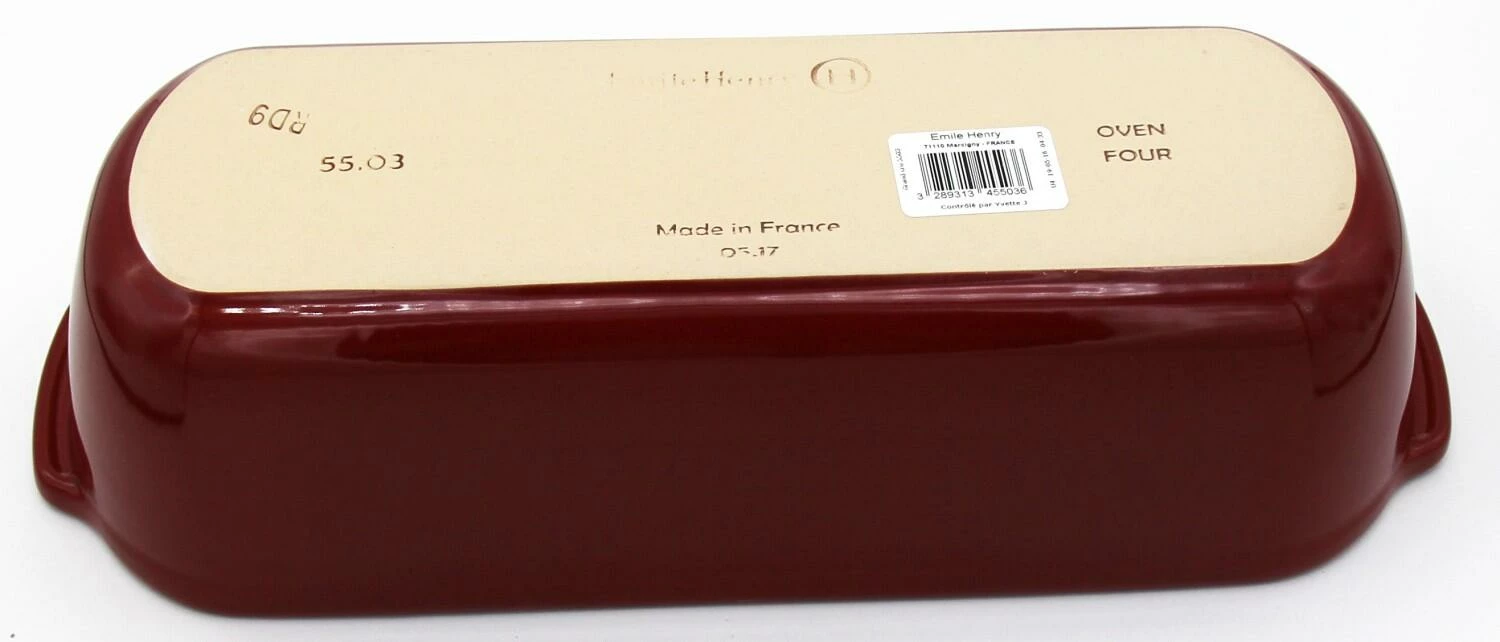 Emile Henry Ersatzunterteil Für Kasten-Brotbackform Groß In Granatapfel 3 Emile Henry Ersatzunterteil Für Kasten-Brotbackform Groß In Granatapfel - Image 3